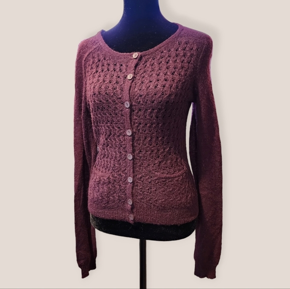 Anthropologie Sweaters - Anthropologie Guinevere Gossamer Mohair Cardigan - M